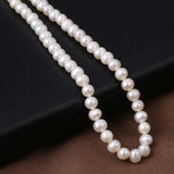 Natural Freshwater Pearl Beads Round Loose Isolated Beads