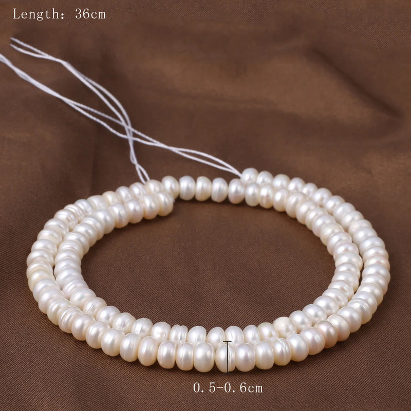 Freshwater Pearl Beads Round Shape for Jewelry Making