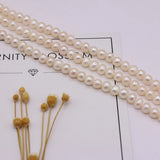 Freshwater Pearl Beads Round Loose Pearls DIY Craft Jewelry Making
