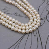 Freshwater Pearl Beads Round Loose Pearls DIY Craft Jewelry Making