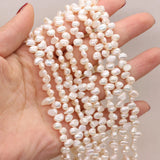 Freshwater Pearl Beads 3-7 Hole Loose Beads DIY Necklace Bracelet