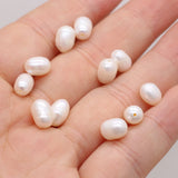 Freshwater Pearl Beads Rice Shape Punch Beads DIY Jewelry Making