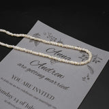 Natural Freshwater Pearl Beads Oblate Partial Hole Loose Pearls