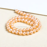 Real Natural Pink Purple Freshwater Pearl Beads for DIY Jewelry Making