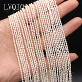 Natural Freshwater Pearl Rice Shape Beads 1.8-2mm