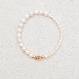 Freshwater Pearl Bracelet Boho Style Ladies Jewelry Big Small Pearl Mashup