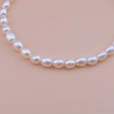 Freshwater Pearl Bracelet Elastic String Hand String Rice Bead Round Pearl