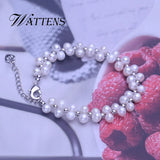 Freshwater Pearl Bracelet Bohemia Wedding Party Jewelry