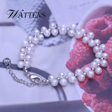Freshwater Pearl Bracelet Bohemia Wedding Party Jewelry