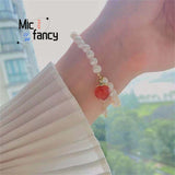 Natural Freshwater Pearl Bracelet Jewelry Sweet Romantic Style
