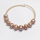 Natural Freshwater Pearl Bracelet Accessories Wire Wrap Bracelets
