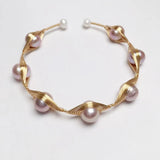 Natural Freshwater Pearl Bracelet Accessories Wire Wrap Bracelets