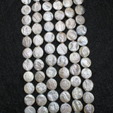 Freshwater Pearl Button Beads for Jewelry Making DIY
