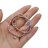 Freshwater Pearl Choker Necklace with Heart Pendant