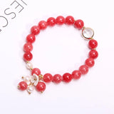 Freshwater Pearl Crystal Bracelet for Women Girlfriends