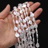 11-13 MM Natural Freshwater Pearl Drop Beads for DIY Jewelry Making