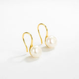 Freshwater Pearl Earrings S925 Sterling Silver Studs