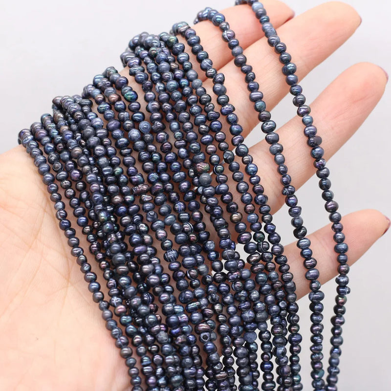 Natural Freshwater Pearl 2-3mm Potato Shape DIY Jewelry Making