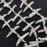 Freshwater Pearl Irregular Beaded DIY Necklace Wind Chime Pendant
