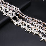 Natural Freshwater Pearl Irregular Beads Three-Seven Hole Loose Bead