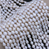 Freshwater Pearl Irregular Droplet Beads 7-9MM