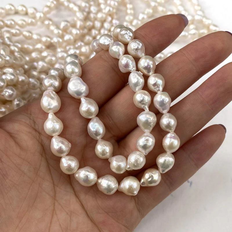 Freshwater Pearl Irregular Punch Beads for Jewelry Making