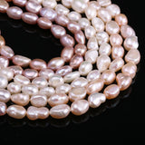 Freshwater Pearl Irregular Shape Beads 6-7mm for Jewelry Making