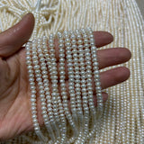 Freshwater Pearl Irregular Spacer Beads 4-4.5mm