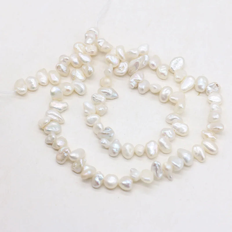 Natural Freshwater Pearl Irregular Beads For Jewelry Making DIY