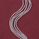 2.5-3mm Rice Shaped Loose Pearl Strand