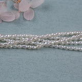 2.5-3mm Rice Shaped Loose Pearl Strand