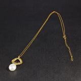 Freshwater Pearl Jewelry Set Sterling Silver Earrings Pendant Necklace