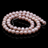Natural Freshwater Pearl Loose Beads 5-6mm Round Semi-Finished DIY Jewelry