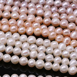 Natural Freshwater Pearl Loose Beads 5-6mm Round Semi-Finished DIY Jewelry