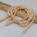 Natural Freshwater Pearl Loose Beads Near Round True Pearl