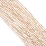 Natural Freshwater Pearl Loose Beads Rice Shaped for Jewelry Making
