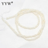 Natural Freshwater Pearl Loose Beads 2.1mm 15 Inch Strand