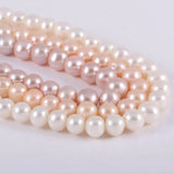 Freshwater Pearl Round Beads 36cm DIY Jewelry Craft Accessory