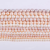 Freshwater Pearl Round Beads 36cm DIY Jewelry Craft Accessory