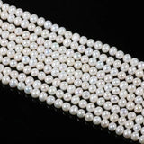 Freshwater Pearl Round Beads 36cm DIY Jewelry Craft Accessory