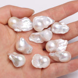 Natural Freshwater Pearl Loose Bead Irregular Shape Pendants for Jewelry Making
