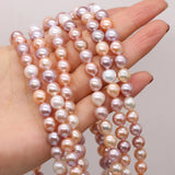 Freshwater Pearl Mix-Color Rice Beads 8-9mm for Jewelry Making