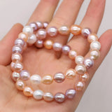 Freshwater Pearl Mix-Color Rice Beads 8-9mm for Jewelry Making