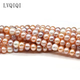 Freshwater Pearl Mix Round Loose Bead for Jewelry Making DIY 8-9 mm