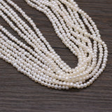 Freshwater Pearl Near Round Beads 3-3.5mm for DIY Jewelry Making