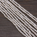 Freshwater Pearl Near Round Beads 3-3.5mm for DIY Jewelry Making