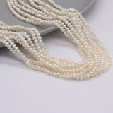 Freshwater Pearl Near Round Beads 3-3.5mm for DIY Jewelry Making