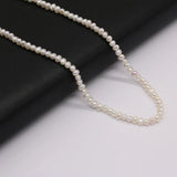 Freshwater Pearl Near Round Beads 3-3.5mm for DIY Jewelry Making