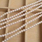 Natural Freshwater Pearl Nearly Round 7-8mm Beads DIY Beading Materials