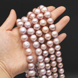 12-15MM Purple Pearl Beads for Jewelry Making DIY